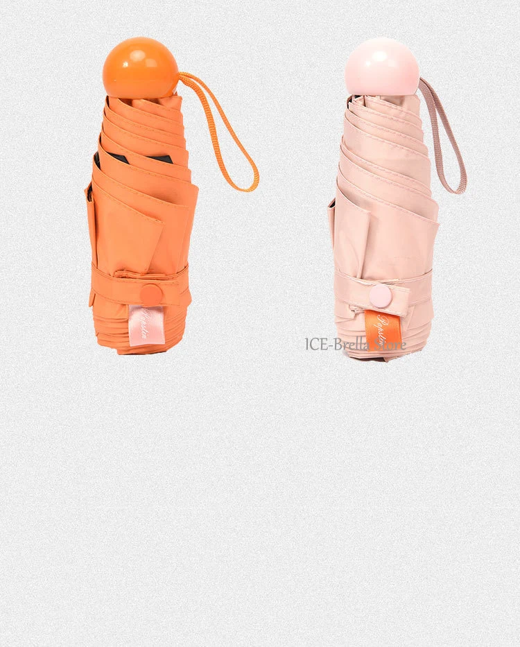 Fashion Female Capsule Pocket Light Umbrella Rain Woman Mini Folding Umbrellas Portable Travel Compact Rain Umbrella For Men