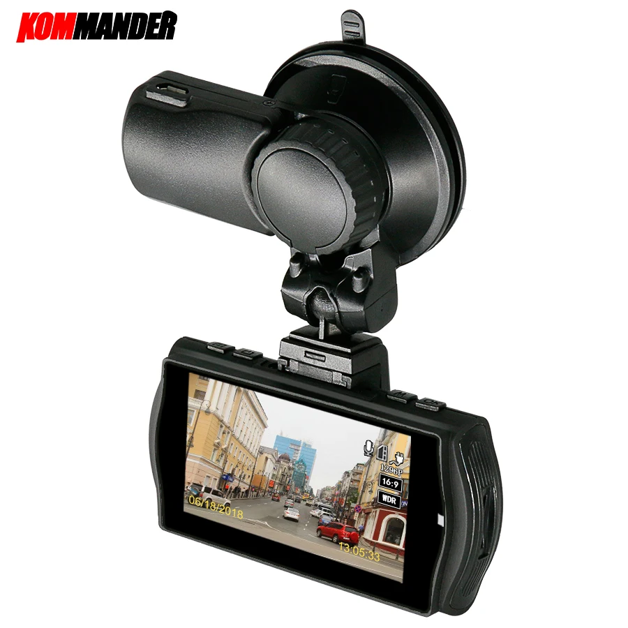 Kommander GPS Автомобильный видеорегистратор автомобильный камеры ночного видения DVR