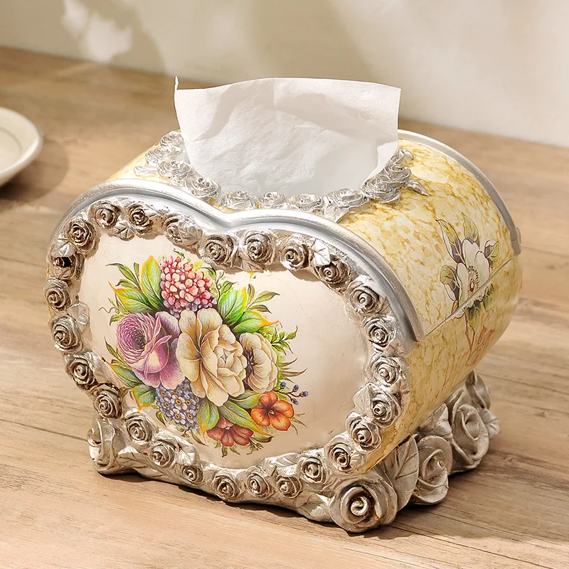 Европейский стиль роскошная декоративная коробка для гостиной полимерная