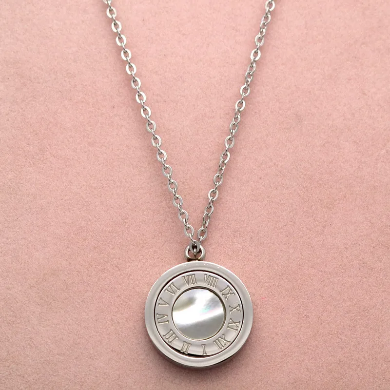 Модное ожерелье с подвеской спиннером черного и белого цвета для женщин