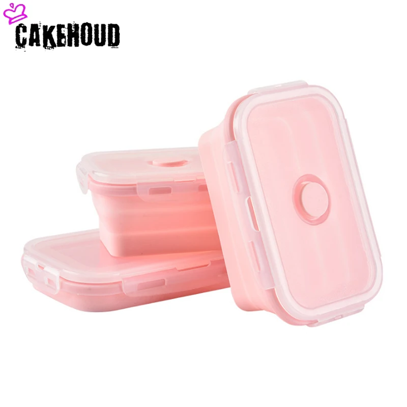 CAKEHOUD Силиконовый складной контейнер для пищевых продуктов BPA свободный пищевой