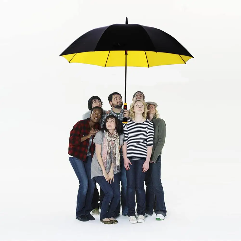 Дождевой зонт трость от солнца автоматический открытый очень большой