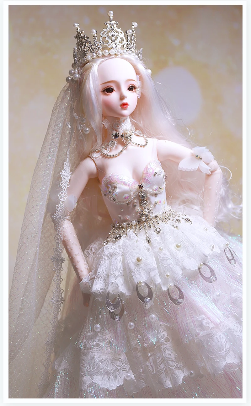 DBS 1/3 BJD Blyth doll Name by Narang&Angela mechanical joint Body With makeup,Including hair,eyes,clothes 62cm height girls,SD
