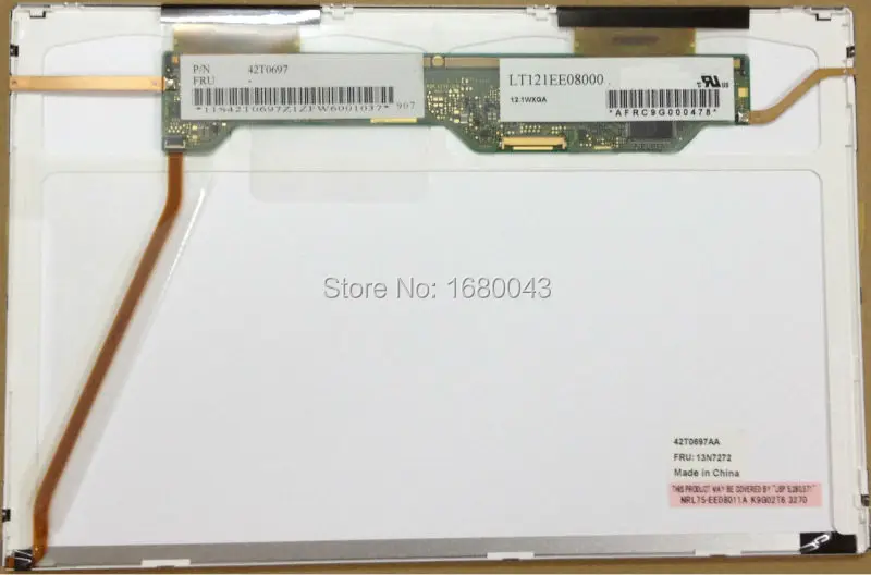 

LT121EE08000 fit LTN121AP03 LTD121KX6B LCD SCREEN PANEL no-touch