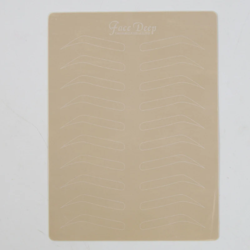 5 шт. практика микроблейдинга кожи Профессиональный Перманентный макияж