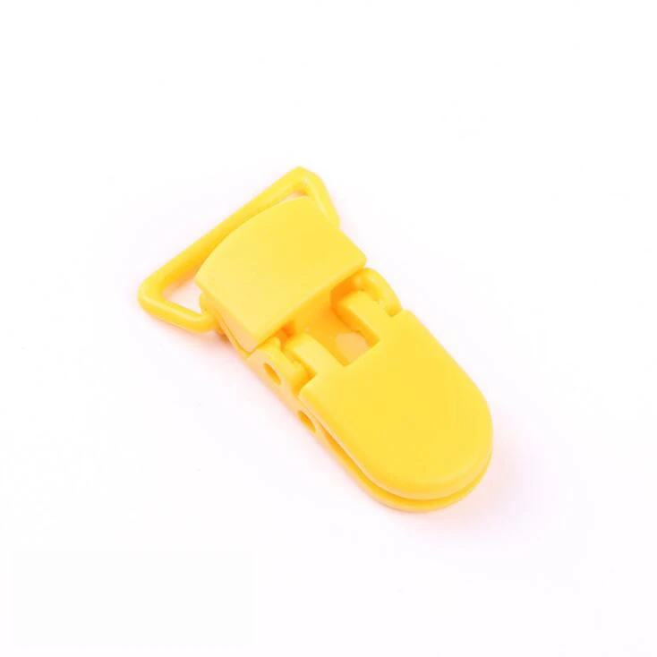 yellow Детские соски зажимы BPA БЕСПЛАТНО пластиковый зажим новорожденный пустышка соска, зажимы для цепи держатель 5 шт - Цвет: yellow