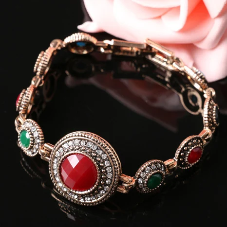 Женский браслет Joias винтажный золотистого цвета для свадьбы|bracelet jewelry|jewelry bracelet