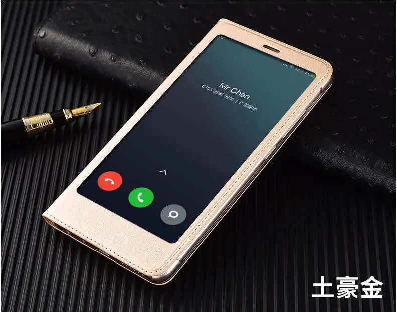 Искусственная кожа xiaomi Mi A2 lite чехол xiaomi 6X redmi 6 pro Чехол Флип-кожаное окно фронтальная защита из легкоплавкого стекла смарт-чехол для телефона