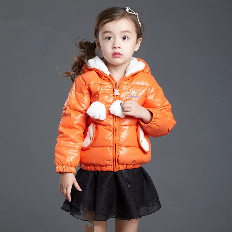 Зима 2016 Элитный бренд девушки зима длинный утепленный зимний комбинезон новые