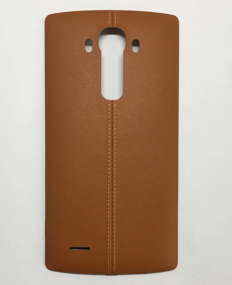 Genuine New Back Cover Leather Case for LG G4 All Version Battery Replacement with NFC |
