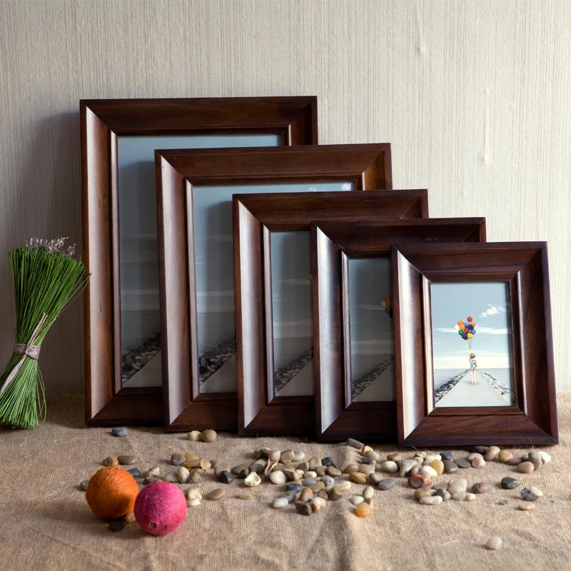 Настенные деревянные фоторамки стены рамка с магнитом|certificate frame|wood framewooden photo frame |