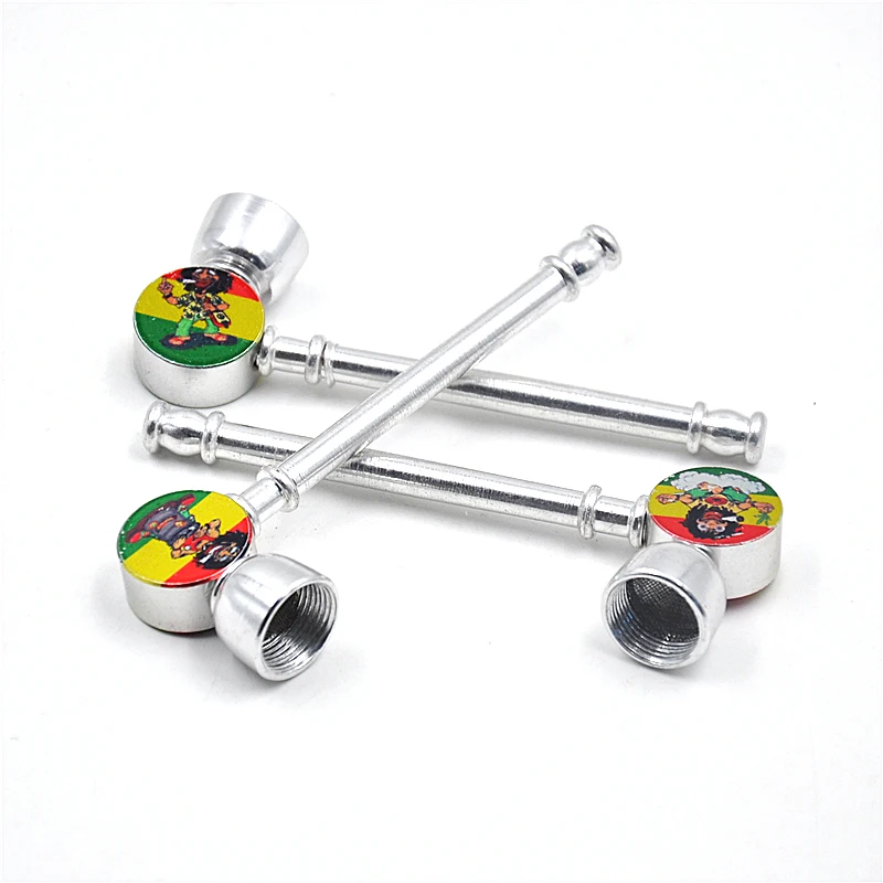 Металлическая портативная креативная трубка для курения Подарочные трубки