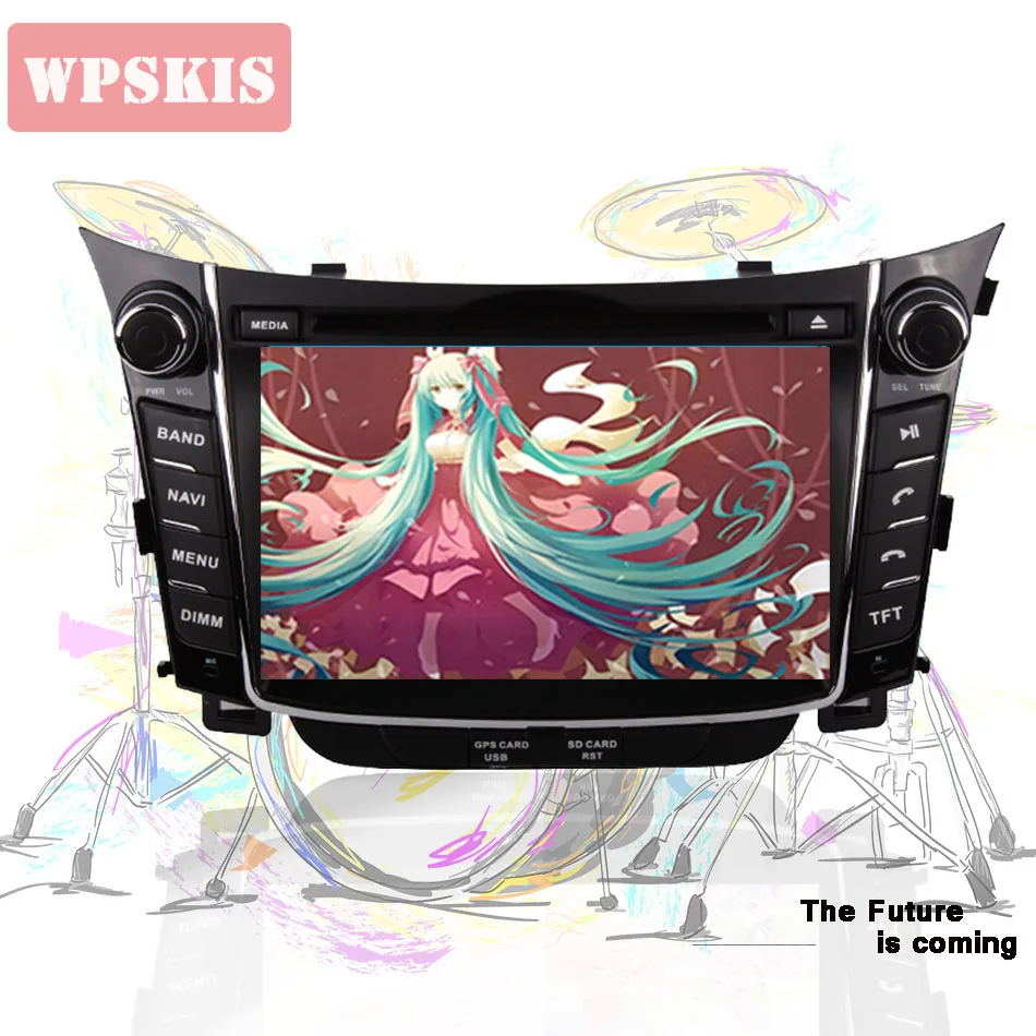 4G RAM 64G Android 10 автомобильный dvd gps плеер 1024*600 для HYUNDAI i30 2011 2013 2015 16 навигация стерео
