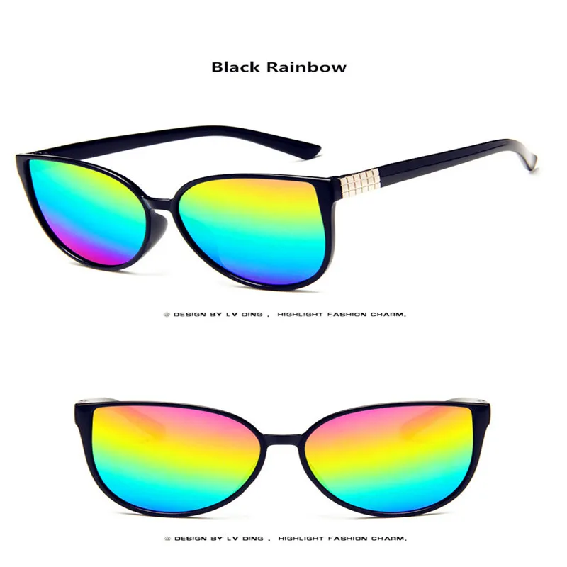 Занавес кошачий глаз оправа солнцезащитные очки женские новые модные ретро