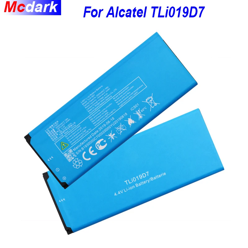 2000 мА/ч TLi019D7 Батарея для Alcatel Работает с любым оператором 1 5033 5033D 5033X 5033Y 5033A 5033T 5033J
