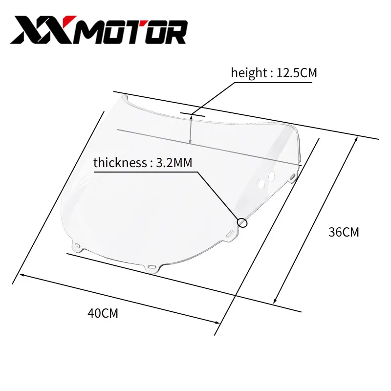 Обтекатель лобового стекла для HONDA CBR400RR NC29 CBR400 CBR29 MC29 1990 1991 90 91 аксессуары