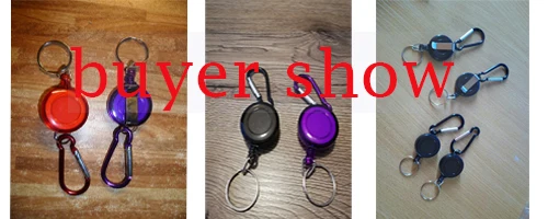 ISHOWTIENDA открытый выдвижной ключ значок на цепочке Катушка-Recoil карабин ID лыжный Пасс владелец мульти мини инструменты# EW