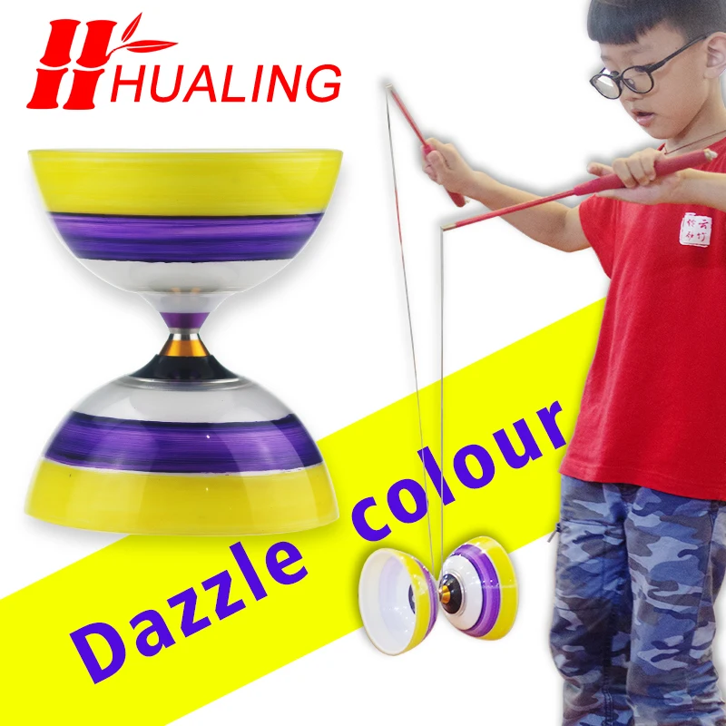Китайский стиль 3 игрушка медведи профессиональный набор Diabolo упаковка с сумкой