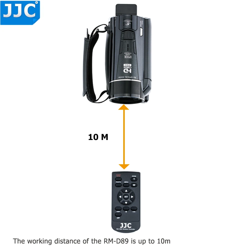 JJC беспроводной пульт дистанционного управления для CANON VIXIA/LEGRIA HF G20 M50 M500 M52 M506 M56 G10