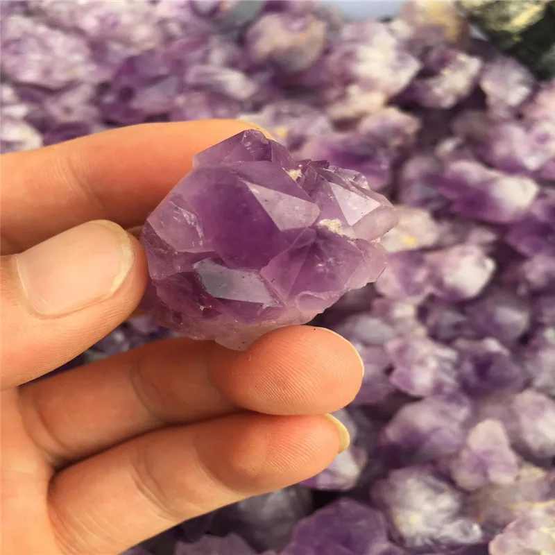 1 kg purple crystal cluster column specimen | Украшения и аксессуары