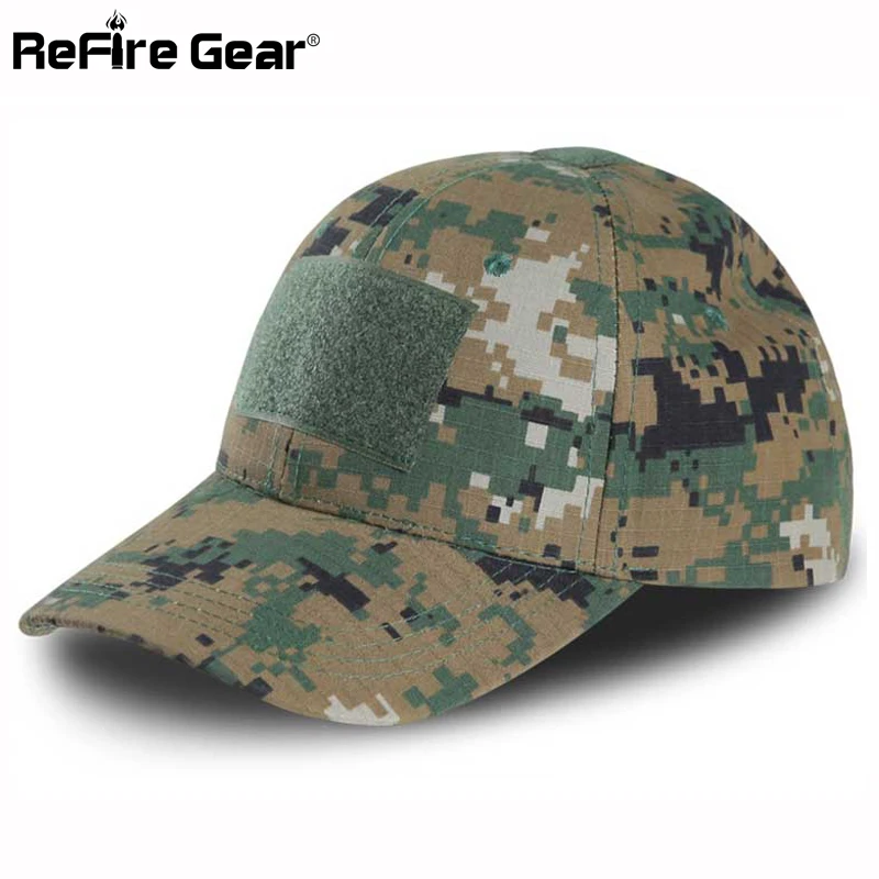 Refire gear тактическая камуфляжная бейсболка, тактическая бейсбольная кепка армии США, мужская повседневная Регулируемая бейсбольная кепка для пейнтбола s