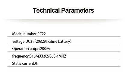 Пульт дистанционного управления для системы GSM-сигнализации 433 МГц | Безопасность
