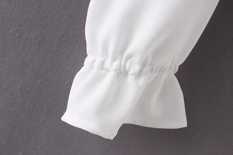 2018 г. пикантные женские без бретелек с плеча оборками Длинные рукава Короткие