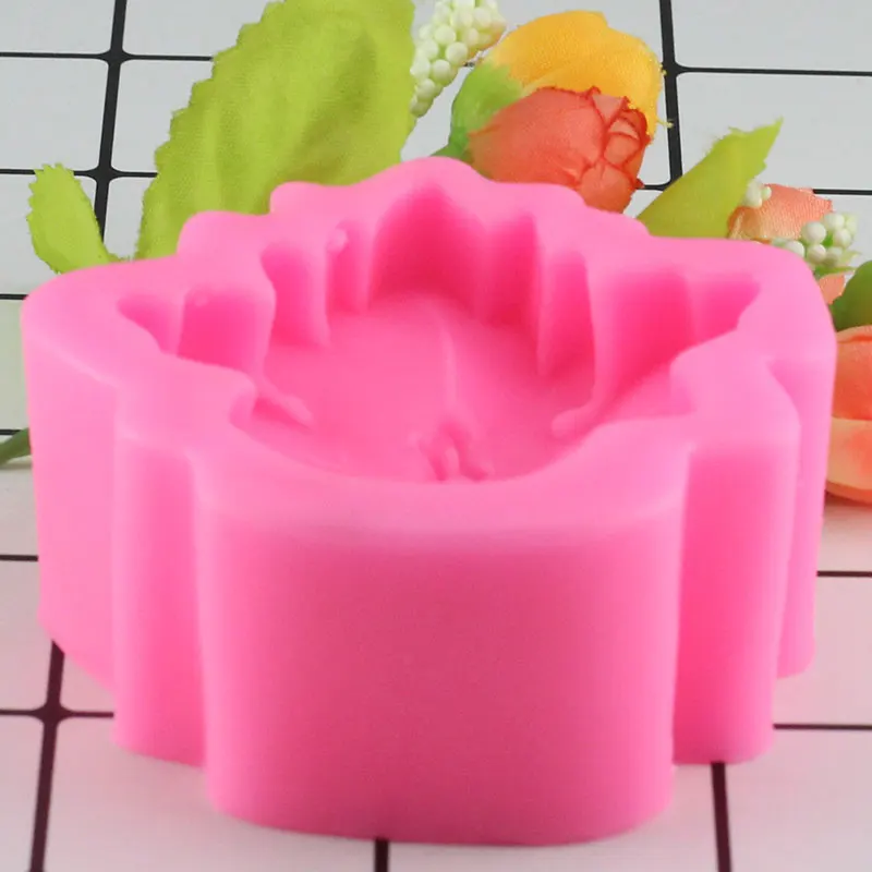 1 шт. Милая мышь клен помадка мыло Форма для шоколада, помадки DIY Кухня украшения торта инструменты