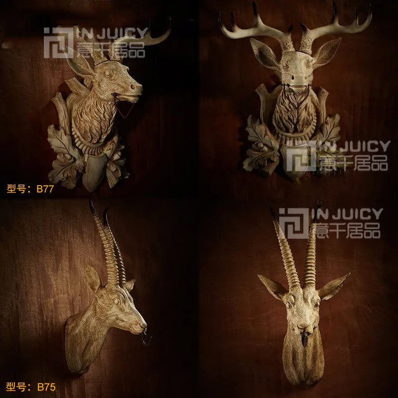 Loft Edison Vintage Retro LED Industrial Resin Animal Horse Bedroom Living Reading Room Wall Light Lamp Hall Club Home Decor | Освещение