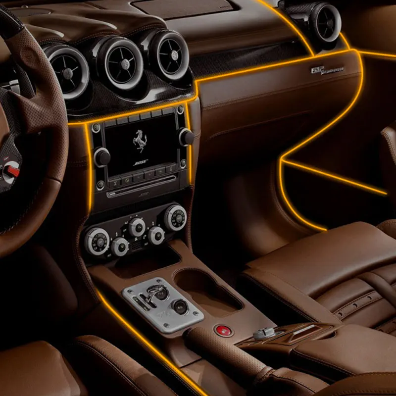 5 метров Автомобильная светодиодсветодиодный холодная световая линия