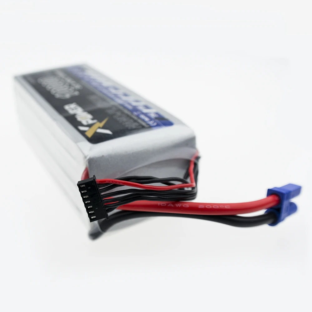 Литиевая батарея Lipo 22 2 в 10000 мАч разъем EC5 или T XT60 для радиоуправляемого вертолета