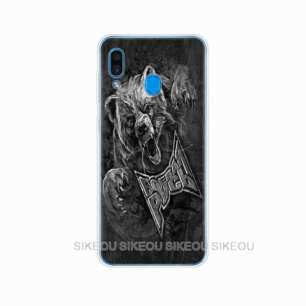 10123 Силиконовый чехол для Samsung Galaxy A50 A10 A30 A30S A40 A70 A 50 бампер для телефона Волк тигр лев леопард медведь - Цвет: 10123