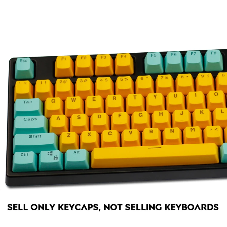 104 ключей в Майями PBT с подсветкой OEM профиль Keycap милый цвет подсветка Чехлы для клавиш ANSI макет для вишни механическая клавиатура MX