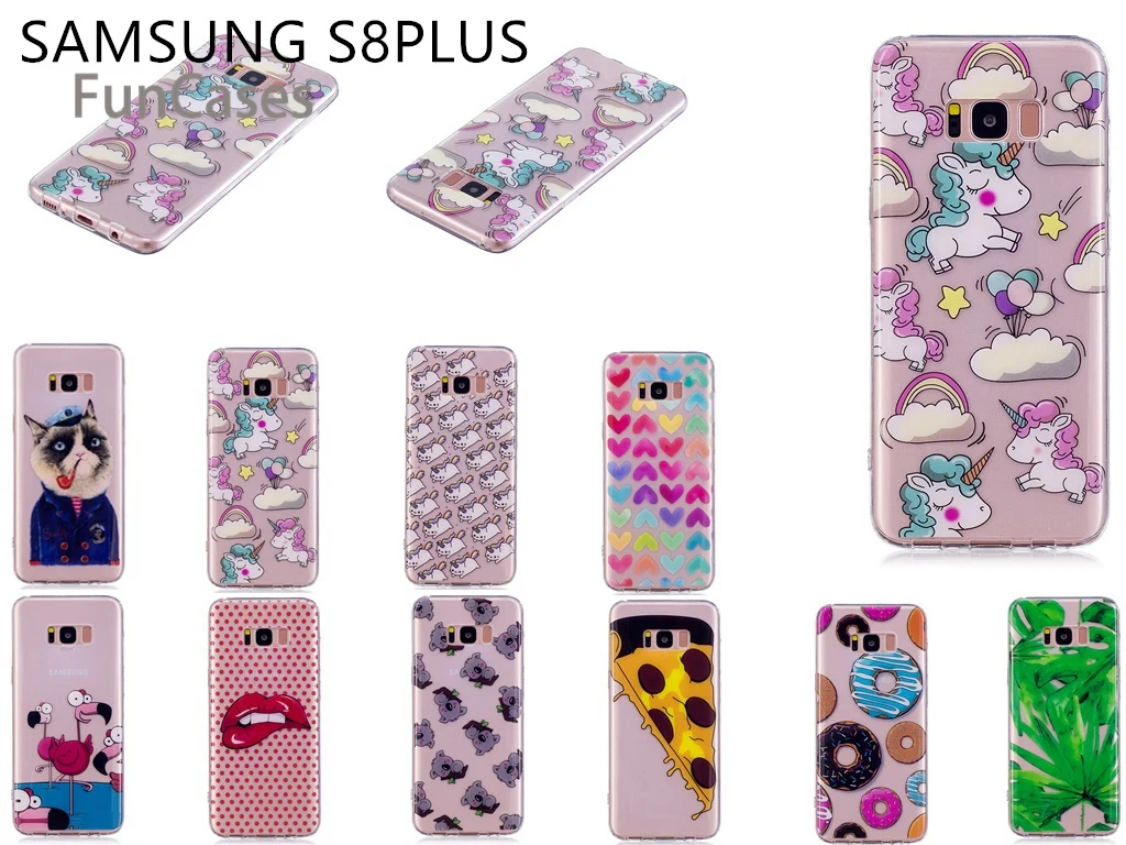 Капитаном Cat Чехол СПС Estuche samsung S8 плюс задняя панель из мягкого силикона с Casa