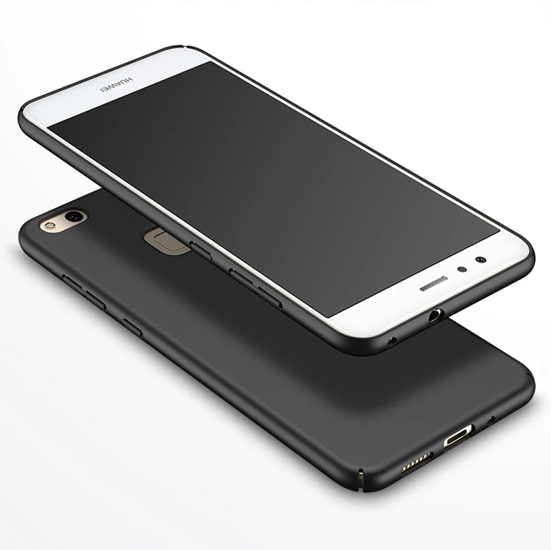 Coque, чехол, чехол для HuaWei p10 Lite P 10 Plus p10 lite Nove lite, Жесткий ПК на роскошный простой, матовый Защитная задняя панель для телефона Etui