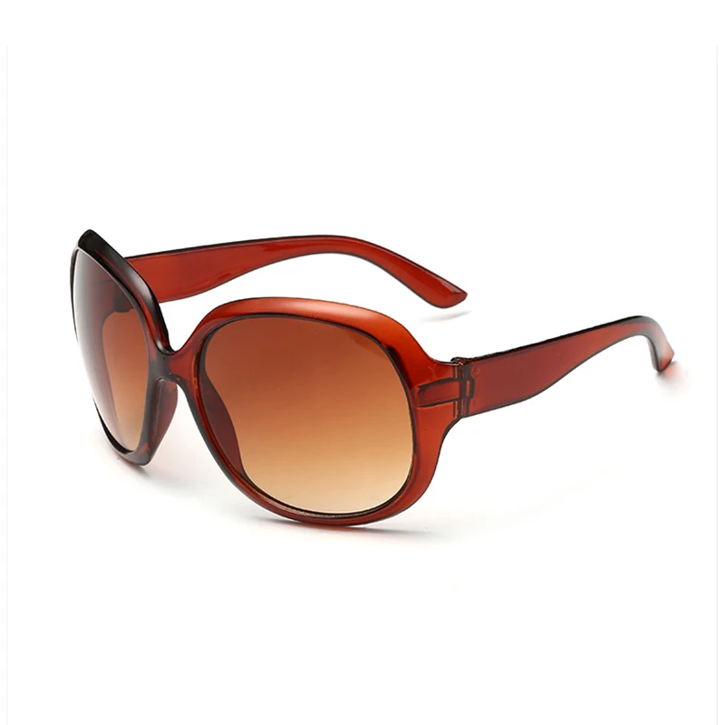 Роскошные Солнцезащитные Очки Женщин Бренд Дизайнер Четкие Пластиковые Большой