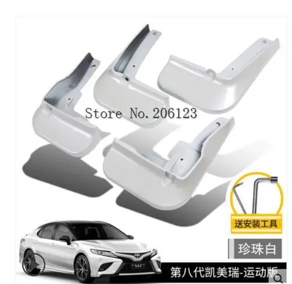 Передние+ задние брызговики, брызговики для Toyota Camry 8 8th XV70, аксессуары - Название цвета: K