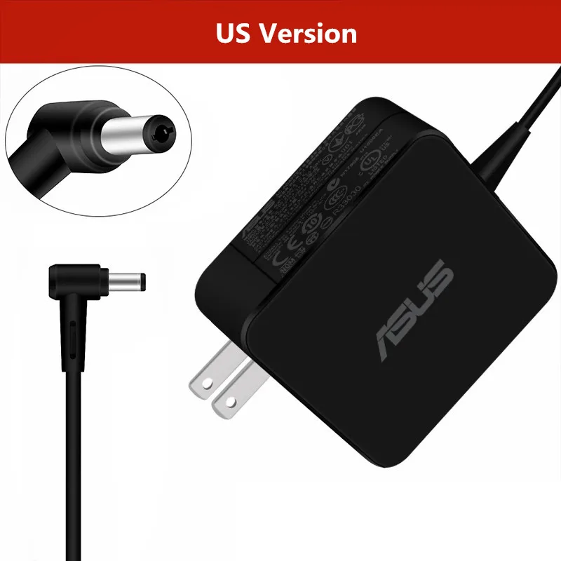 Адаптер питания для ноутбука Asus 19V 3.42A 65W 5,5*2,5mm ADP-65AW A CC A AC зарядное устройство для ASUS X45A X501A X550 X 550ZA X550LA F555 - Цвет: Оранжевый