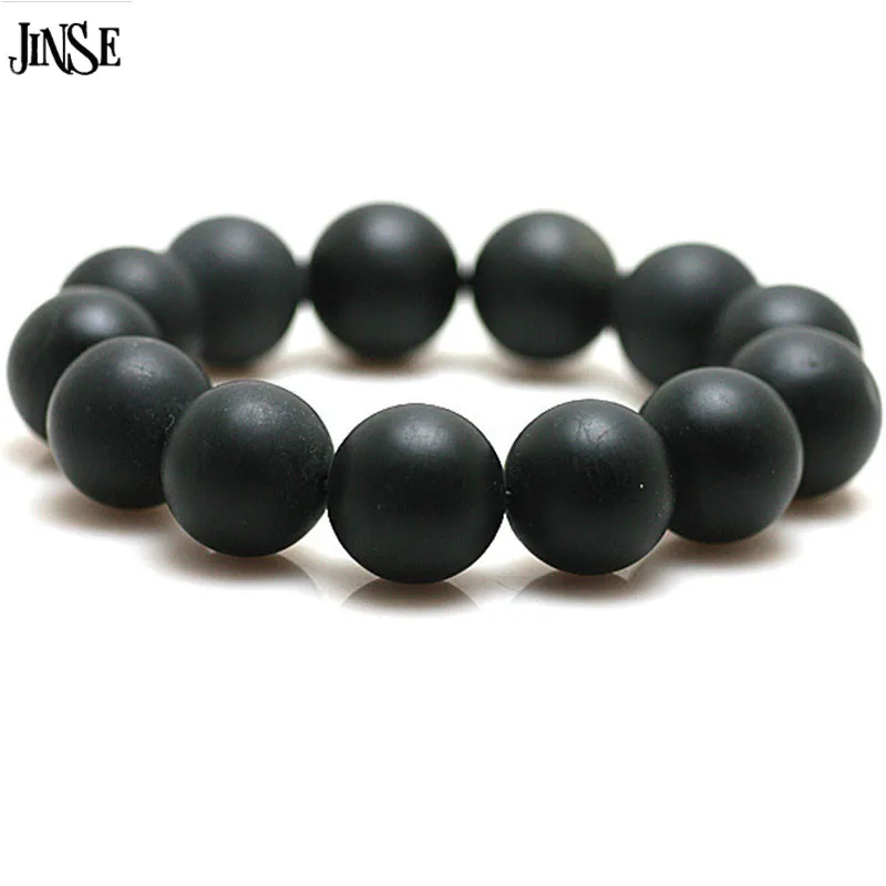Браслет из 100% натурального черного камня 8 16 мм JBT003|natural stone bracelet|stone braceletbracelet bracelet |