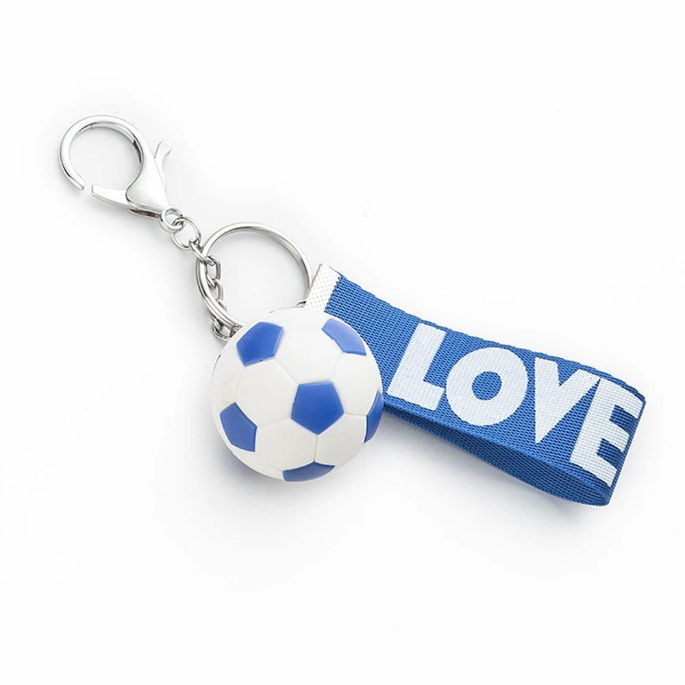 Лидер продаж футбольные цепи нейлоновая веревка брелок для футбола любовь