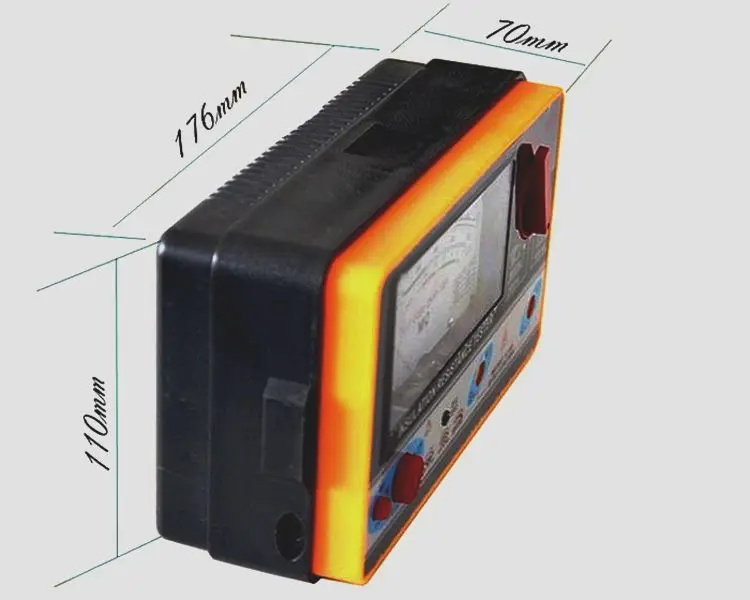 TY6045(100V-250V-500V-1000V) измеритель сопротивления изоляции, Аналоговый тестер изоляции 0,5-2000 м