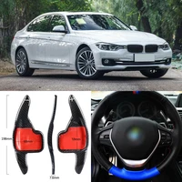 carbon fiber gear dsg steering wheel paddle shifter cover fit for bmw 3 series 2013 2018
