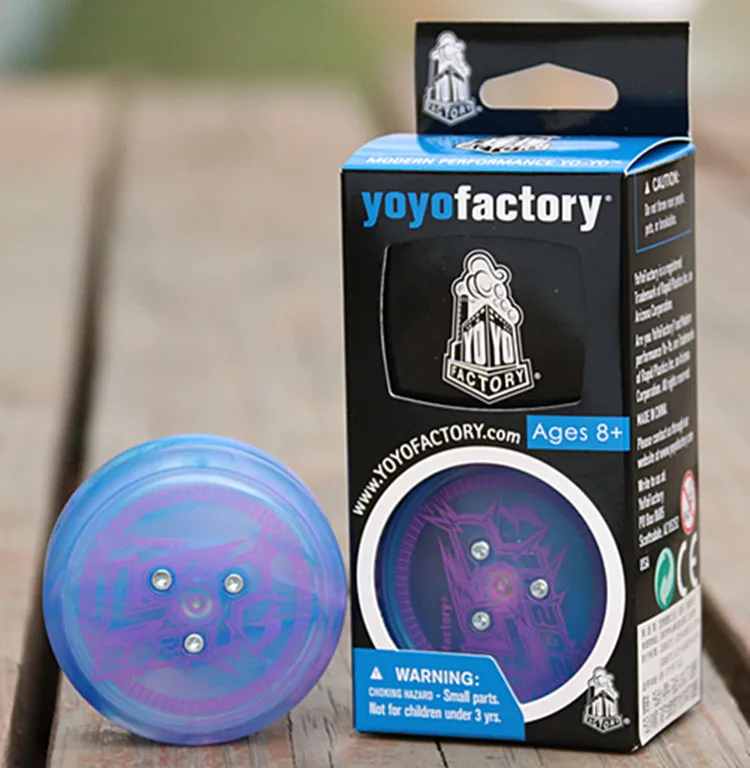 blue Новое поступление YYF LOOP2020 YOYO 2A Профессиональный Йо-Йо со светодиодами для профессионального соревнования - Цвет: blue