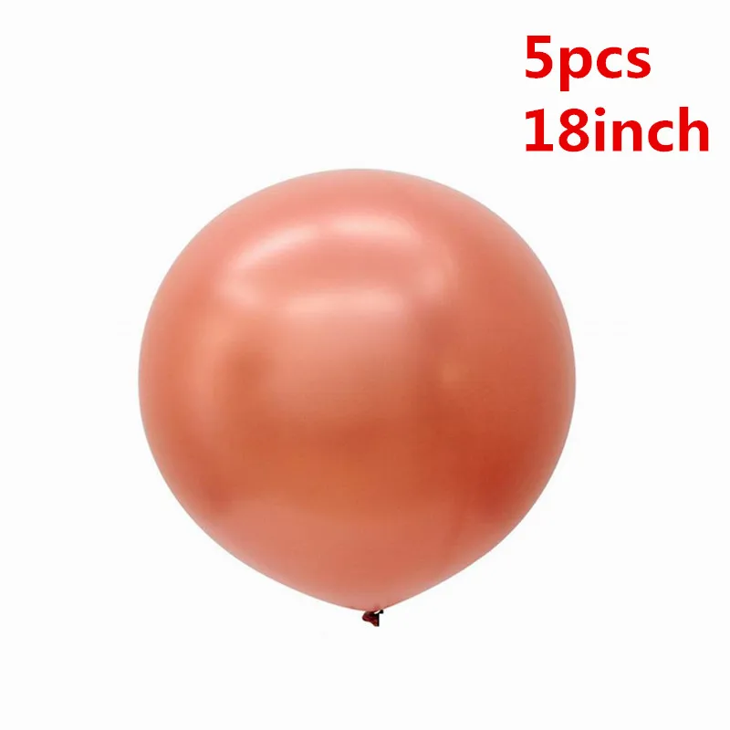 18inch rose gold 18 дюймов розовое золото сердце фольгированный шар 10 дюймов белый розовый латексный шар воздушный шар "Конфетти" свадебное украшение день Рождения Вечеринка Детские игрушки - Цвет: 18inch rose gold