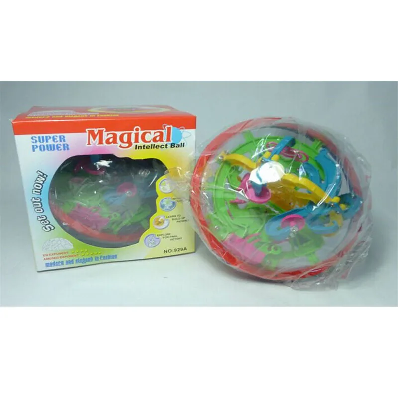 3D шар лабиринт головоломка волшебный Интеллектуальный из плексика развивающие
