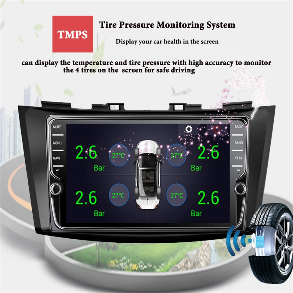 2Din Android 9,1 автомобильный dvd-плеер для Suzuki Swift 2011 2012- Радио Стерео gps Navi магнитофон головное устройство 4+ 64 г карта камеры