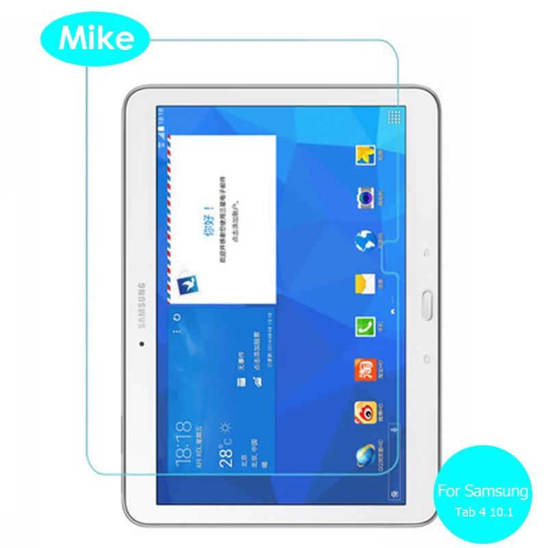Для Samsung Galaxy Tab 4 10 1 Закаленное стекло протектор экрана 9h защитное на Tab4 SM T530 T535