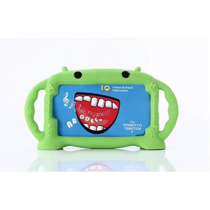 3D противоударный дети мультфильм силиконовый чехол для Samsung Galaxy Tab 3 7 0 Lite SM T110 T113