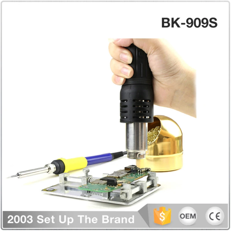 BK-909S паяльник с двойным цифровым дисплеем комбинированная сварочная станция