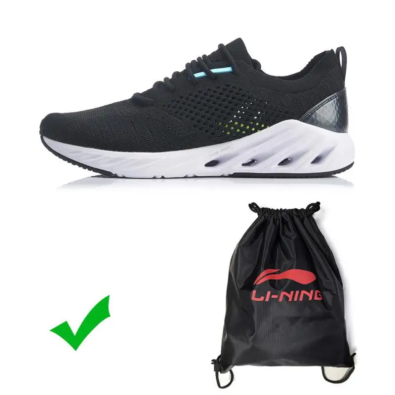 Li-Ning/мужские LN-ARC кроссовки на подушке для бега; дышащая спортивная обувь с монолитной подкладкой для фитнеса; кроссовки; ARHP027 SAMJ19 - Цвет: ARHP027-1H